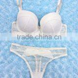 Women Fashion Design Fancy Lace Sexy Bra and Panty Set thumbnail-5