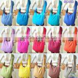Large Cotton Shoulder Bag Hippie Boho Sling Crossbody thumbnail-1