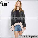 Custom Italian Cool Quilted Bomber Leather Motorcycle and Biker Jacket thumbnail-1