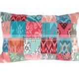 Ikat Patchwork Cushion Cover thumbnail-2