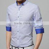 Mens Polka Dot Formal Shirt thumbnail-2