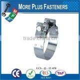 Made in Taiwan High Quality Stainless Steel German Type Hose Clamp Types of Hose Clamps Accessories Hose Clamp thumbnail-5