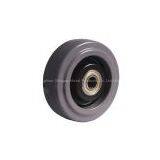 Caster/Synthetic Rubber Wheels Single-round Series/Single-round Series/Gray Caster