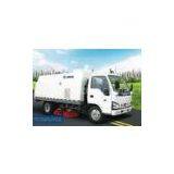5m3 Road Sweeper Truck XZJ5060TSL for Sweep Road / Pavement, Suction and Automatic Unload the the ga thumbnail-1