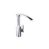 Single Lever Grade A Brass Kitchen Sink Mixer Taps / Kicthen Faucets With Ceramic Cartridge For Sink