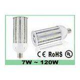 18W 2100LM Pure White Led Corn Lights In Enclosed Fixture For Garden / Street Lighting