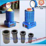 220V 2000Watt 1kg 2kg 3kg 4kg Small Metal Melting Furnace JC-K-220-2 thumbnail-1