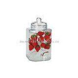 Octagonal 1.5 Gallon Glass Beverage Dispenser With Metal Spigot For Juice , Wine Drinking thumbnail-1