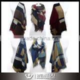 New Fashion Warm Soft Plaid Blanket Scarf thumbnail-4