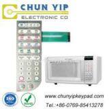 Autotex Metal Dome Self Adhesive Membrane Switch for Microwave Oven