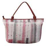 Vintage Kantha Work Embroidered Women Shoulder Bag thumbnail-1