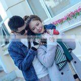 Lady's Fingerless Flip Up Wool Knit Gloves Mittens Winter Hand Warmer thumbnail-2