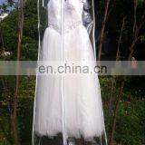 Transparent Pvc Bridal Dress Cover Wedding Dress Cover Clear Evening Dress Cover Long Gown Garment Bag thumbnail-4