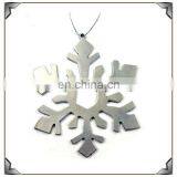 2014 Newest Zinc Alloy Snowflake Hanging Ornaments for Christmas thumbnail-1