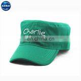 Promotional Cotton Fabric Sports Flat Cap