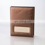 China Excellect Handmade Leather Low Price Wine Menu thumbnail-3