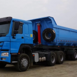 China Factory made 3 axle tipper semitrailer