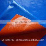 Orange/D.Blue PE Tarpaulin Made in Vietnam, Korean Standard thumbnail-2