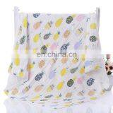 Baby Blankets Baby Swaddle Super Soft Baby Bath Towel Muslim 6 Layer 100% Cotton Newborn Swaddle Warp thumbnail-2