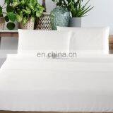 Korean Customized White Twin Size Bedding Blankets 100% Bamboo Bed Sheets Complet For Adults thumbnail-6