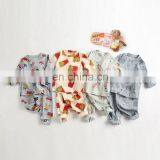 Мультяшные детские костюмы для мальчиков и девочек, корейские ночные сорочки для младенцев, домашняя одежда для весны и осени, одеяла для младенцев thumbnail-1