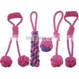 Cotton Rope Dog Toy Pack Teething Aggressive Chewers Toys Set For Large Dog thumbnail-1