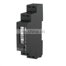 Low Cost 4 Din 90x72mm Rail Mounted Single Phase Smart Kwh Energy Meter thumbnail-2