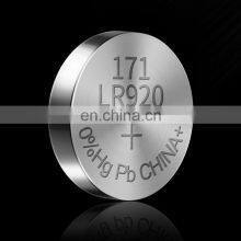 Alkaline Button Cell Battery AG6 LR920 371 171 LR69 Sr921 1.5v Button Cell Battery for Car Key Watch thumbnail-2