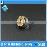 Quincunx Thin Brass Nickel Magnetic Button