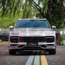 CLY Car Bumper For Por Sche Cayenne 9Y0 Upgrade Turbo Body Kit With Front Bumper Rear Bumper For Cayenne 2018-2021 9Y0 thumbnail-2