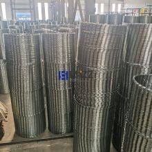 Concertina Razor Wire BTO-22 450mm Diameter Inox 304 Stainless Steel Razor Barbed Wire thumbnail-4