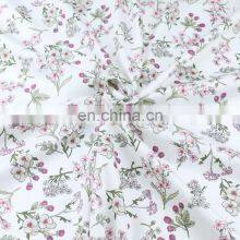 60s Small Flower Printed Pure Cotton Damask Cloth Cotton Bedding Products Pajama Pants Clothing Fabric Wholesale thumbnail-5