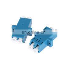 2 Port Core Dual LC PC UPC APC SM Duplex Fiber Optic Adapter thumbnail-1