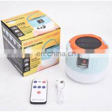 Multifunctional Outdoor Waterproof Camping Solar Lamps USB Charge Portable Solar Camping Lantern thumbnail-1