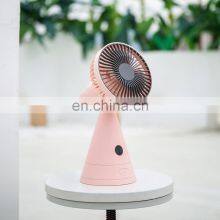 Oscillating Mini Fans Table Fan With Mirror Smart Desk Fan thumbnail-3