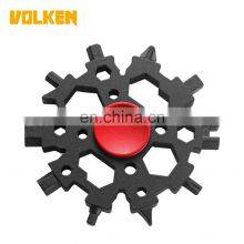 Amazon Hot Gift Snowflake Tablet Fidget Spinner Outdoor Multi-purpose EDC Stress Relief Tool Factory Direct