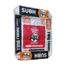 High Tensile Strength Empty Cement Bags , 25kg Cement Plastic Bag With Vale