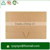 China Wholesale Advsertising Kraft Paper File Folder With Pcokets thumbnail-2