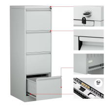 Metal Storage Office 2 3 4 Drawers Office Cabinet Steel Filing Vertical Drawer Filing Cabinet for Home Office School Equipment thumbnail-2