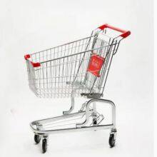 Supermarket Used Europe Heavy Duty Zinc Plated Shopping Trolley thumbnail-3