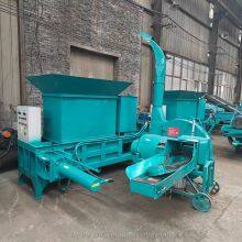 Mobile Diesel-Motor-Version Silageverpackungssackmaschine Heu-Grün-Gelb-Speicherballenpresse thumbnail-4