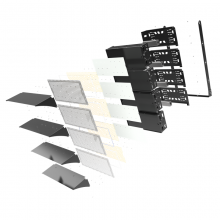 High-brightness, Energy-saving, High-power 2000w Led Fin Floodlights for Stadiums, Suitable for Night Football, Basketball and Other Sports Events Lighting thumbnail-1