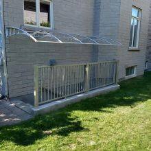 Glass Canopy Polycarbonate Awnings for the Front of the Door AG36 Canopy China Manufacturer thumbnail-5
