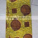 H488 100% Cotton 6 YARD African Wax Fabric Wholesale thumbnail-1
