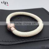 New Design Men Stingray Leather Bracelet High Quality Magnetic Bangle With Wholesale Prices thumbnail-2