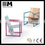 new design wood furniture living room replica wood chair