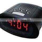 Best Sale Digital AM FM PLL Analogue Alarm Clock Radio thumbnail-2