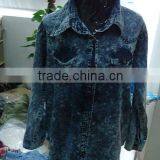 New women denim blouse