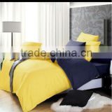 bright plain solid color cotton fabric for bed sheet