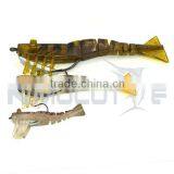 Kmucutie CHS006 Soft Live Smart Shrimp Fishing Lure Lumo Eyes VMC Hook for Saltwater Fishing thumbnail-5